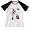 White/Red Sleeves