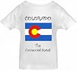 COLORADO - THE CENTENNIAL STATE - FLAG - COLORADO TODDLER - State-series - White Toddler T-shirt