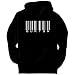 Burton - Barcode Last Names Mens Hoodie (Black, Size Medium)