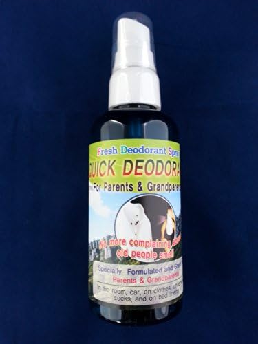 GELOB Fresh Quick Deodorant Old Men Deodorant, Deodorizers for Parents, Grandparents, Senior, Older, Elderly