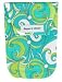 Baby : Diapees and Wipees Accessory Bag - Turquoise Groovy Swirls