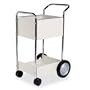 Fellowes 40924 Steel Mini Mail Cart - 39-1/4"H x 20-1/2"W x 26"D