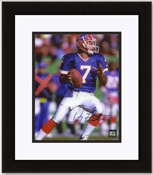 Doug Flutie Autographed Buffalo Bills 8x10 Photo - Custom Framed