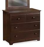 Antique Walnut Atlantic Furniture Windsor Wood Changing Table