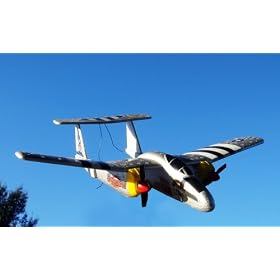 Crash Proof Military Lockheed P38 Lighting r/c aircraft