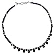 Fashion Necklace Sterling Silver Gemstone Jewelry 18.5 inches
