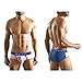 Clever Mens White Clever Darts Brief Large