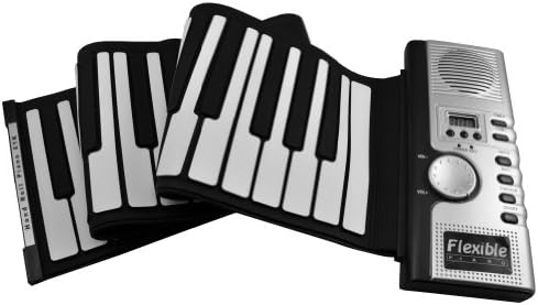 Portable Soft Roll-Up Electronic Electric Roll up Piano/Keyboard w/ 61 Keys