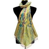 IMAGE OF Beautiful Best Selling Tie Shape Scarf In Silk Scarf (Free Shipping) Scrf0114r