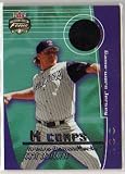 2002 Fleer Focus Curt Schilling Game Used Jersey Baseball Card