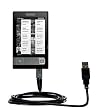 Classic Straight USB Cable for the Netronix Bookeen Cybook Gen 3 with Power Hot Sync and Charge capabilities - uses Gomadic TipExchange Technology