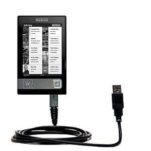 Classic Straight USB Cable for the Netronix Bookeen Cybook Gen 3 with Power Hot Sync and Charge capabilities - Gomadic Brand w/ TipExchange Technology