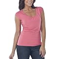 Merona® Short-Sleeve Double Layer Tee - Palm Beach Coral