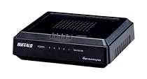 BUFFALO Giga対応 5ポート スイッチングHub ブラック LSW3-GT-5EP/BK