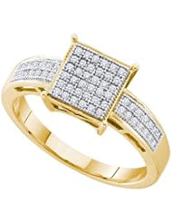 0.18CTW DIAMOND MICRO PAVE RING