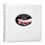 Royal Classic White Leather Photo Album Multiple size pages
