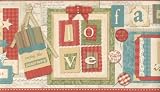 Strawberry Scrapbooking Wallpaper Border