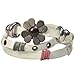 Sunflower PU Leather Vintage Style Exotic Wrapped Fashion Snap Bracelet
