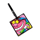 Disney by Britto from Enesco Cheshire Cat Luggage Tag 5 IN