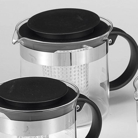 Childrens Toyshop  Küche & Haushalt : Bodum Teekanne 1,7l schw.Le Pot