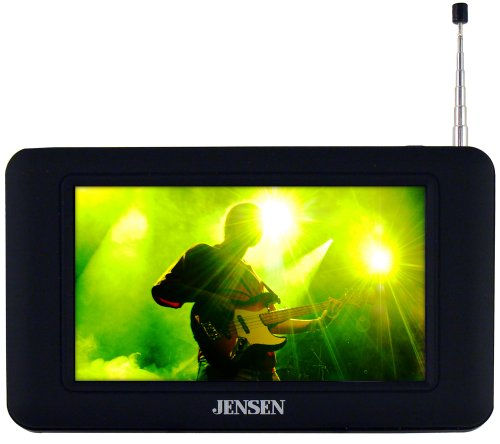 Jensen JDTV-430 4.5-Inches TV Tuner/Receiver - Black