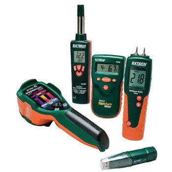 Thermal Imaging Kit with IR Camera, Moisture Meters, Thermometer and Temperature Datalogger