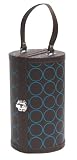 Creative Options Creative Options Portable Bead and Embellishment Tower, Chocolate With Teal Circle