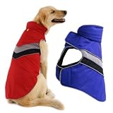 Doggles DOOWCC18-13 Canine Coat Chevron Red - Size 18