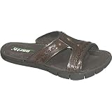 Earth Desire | Ladies Slide Shoes Mahogany Leather by Earth