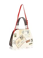 GIORGIO DI MARE Bolso asa de mano (Crudo / Negro)