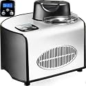 Eismaschine de Luxe mit Kompressor Speiseeisbereiter 160 W