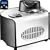 Eismaschine de Luxe mit Kompressor Speiseeisbereiter 160 W
