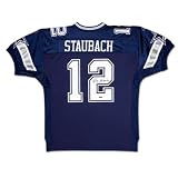 Dallas Cowboys Roger Staubach Autographed Away/Blue Jersey (UDA)