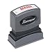 Xstamper One-Color Title Message Stamp, Revised, Pre-Inked/Re-Inkable, Red (1219)