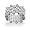 Bling Jewelry Three Stackable Sterling Silver CZ Bubble Band Ring Set-6
