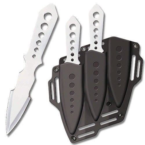 Lightning Bolt Thrower Triple Set, Nylon Sheath