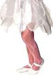 Tights with Mesh Bows in Pink - Child Small