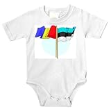 Onesie with Estonia, international, Romania