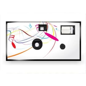 Music Disposable Camera Case Pack 20