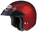 HJC CS-5N Open Face Helmet Metallic Wine