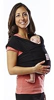 Baby K'tan ORIGINAL Baby Carrier, Black, Small