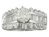 EGL CERT 2.02CT DIAMOND ENGAGEMENT RING in WHITE GOLD