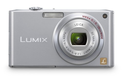 Panasonic Lumix DMC-FX33S 8.1MP Digital Camera with 3.6x Wide Angle MEGA Optical Image Stabilized Zoom (Silver)