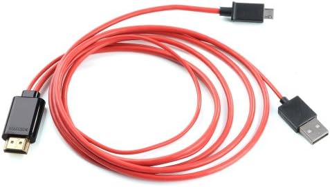 VicTec Micro USB MHL To HDTV HDMI Cable Adapter With USB Charger For Samsung Galaxy S2 S1 I9100