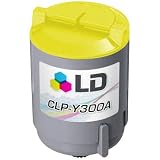 Samsung CLP-300 Compatible Yellow CLP-Y300A Laser Toner Cartridge by LD Products