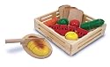 Melissa and Doug Wooden Cutting Food Set