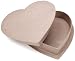 Paper Mache Box: Heart 12"