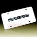 Mazda Zoom-Zoom Polished Stainless Steel License Plate