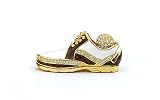 Swarovski Crystal Golf Shoe Business Card Holder