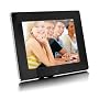 Aluratek ADMPF108F 8-inch Hi-Res Digital Photo Frame With 512MB Built in Memory (Black)